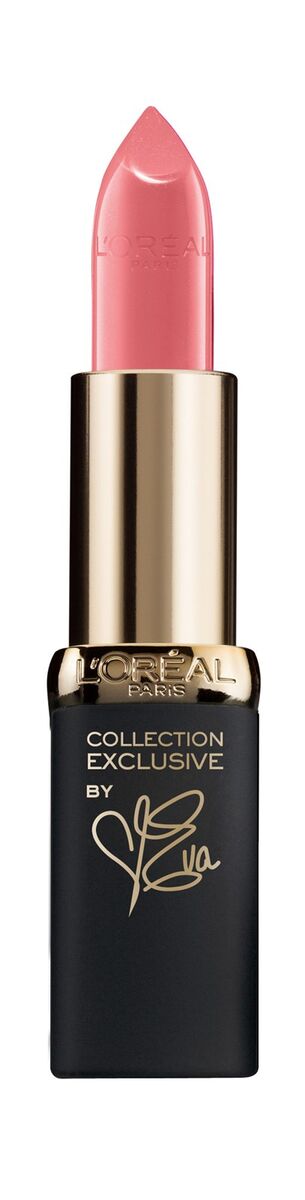 Eva Longoria | Peach Pink - Um rosa com um ligeiro toque de amarelo,que capta o caráter da pele morena, sublimando-a com um efeito ensolarado.