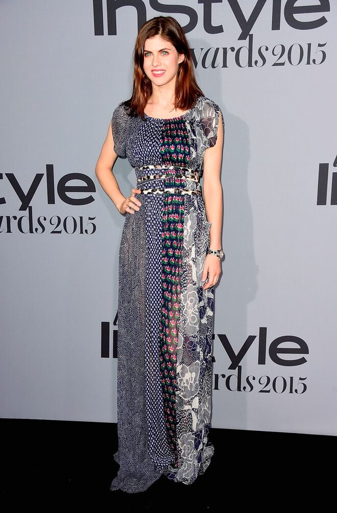 Alexandra Daddario em Diane von Furstenberg