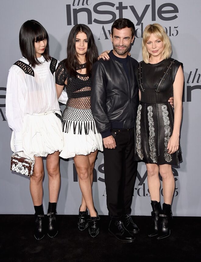 Doona Bae, Selena Gomez, Nicolas Ghesquiere e Michelle Williams