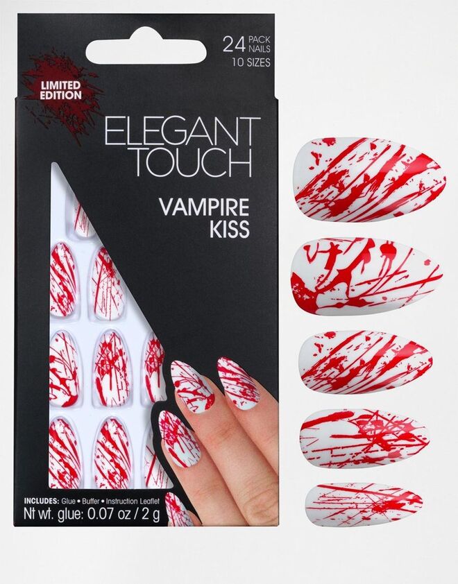 Elegant Touch Halloween Nails - Vampire Kiss €10.28 ASOS