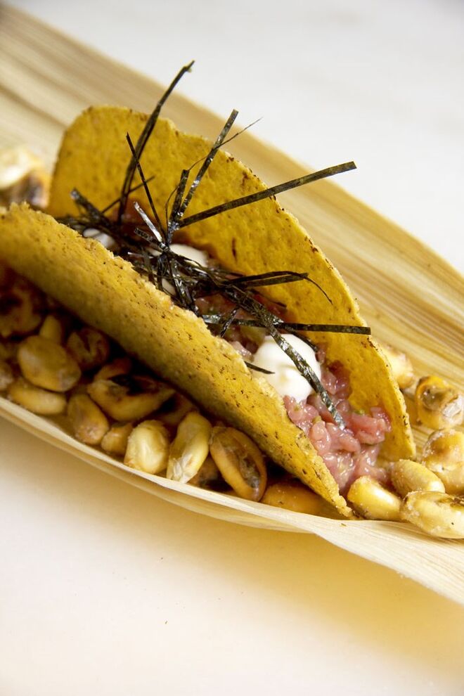 Taco de Tartaro d'O Talho