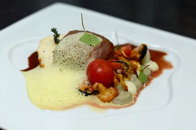 Vitela de leite e os mexilhões