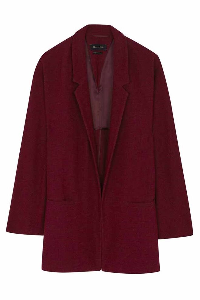 Blazer em lã, €89,95, Massimo Dutti