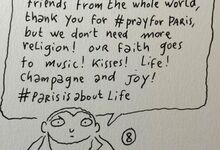 Parisisaboutlife by Charlie Hebdo cartoonist Joann Sfar 