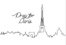 Pray for Paris by AnthoDraw 