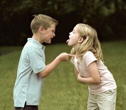 Os meus filhos discutem muito…