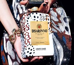 Disaronno wears Cavalli