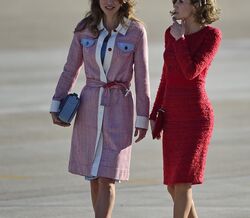 Letizia e Rania: dupla de estilo