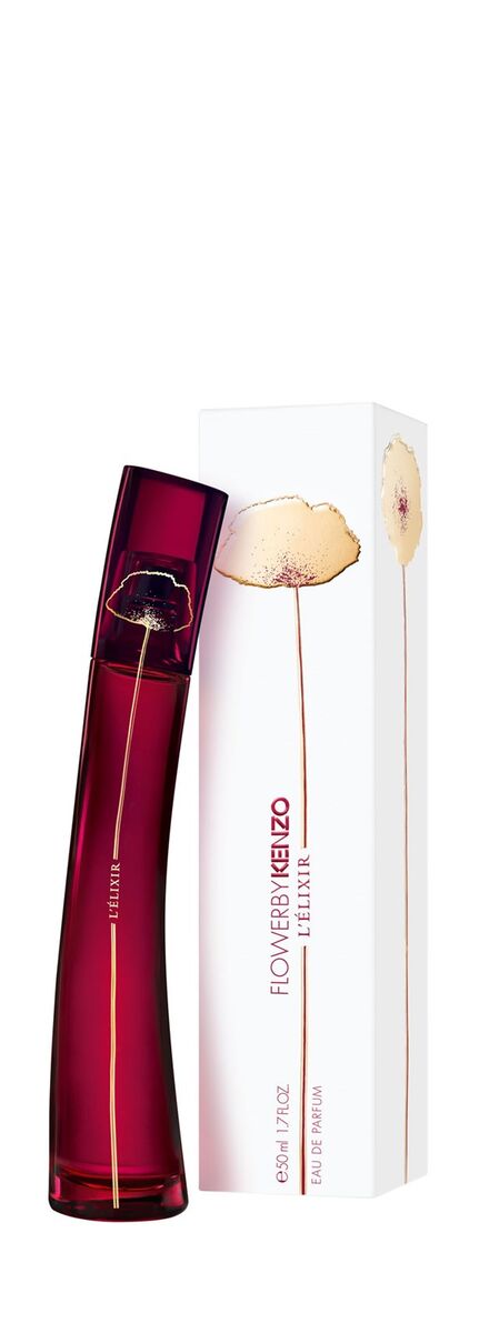 FLOWER BY KENZO, um Elixir, uma fragrância gourmand de rara intensidade. 
