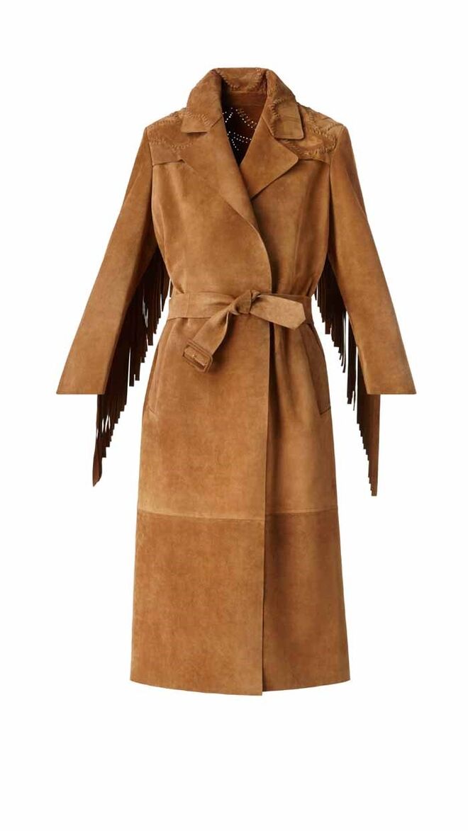 20 | Casaco em camurça, Burberry Prorsum (preço sob consulta)