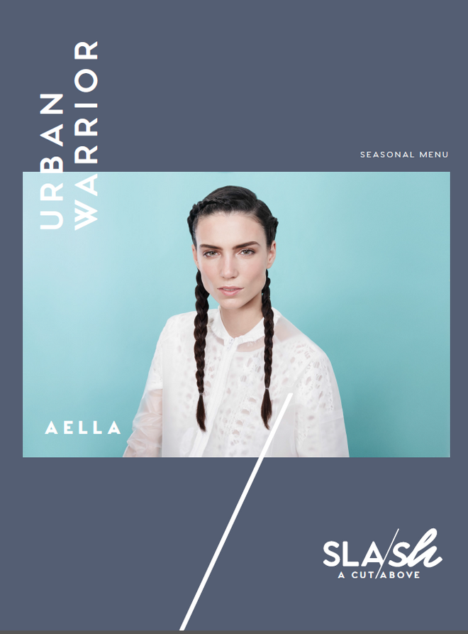 SLASH | Seasonal Menu Urban Warriors - AELLA