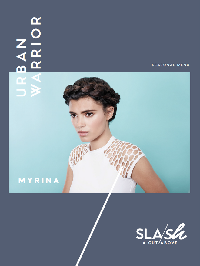 SLASH | Seasonal Menu Urban Warriors - MYRINA