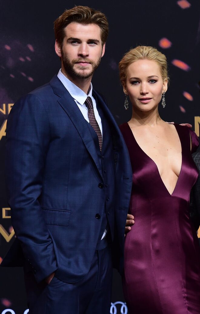 Liam Hemsworth e Jennifer Lawrence