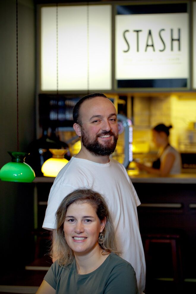 Chef Pedro Lemos e Joana Espinheira