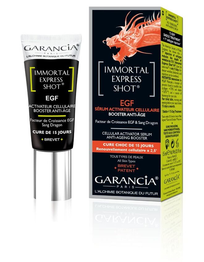 Sérum Immortal Express Shot, Garancia (preço sob consulta)