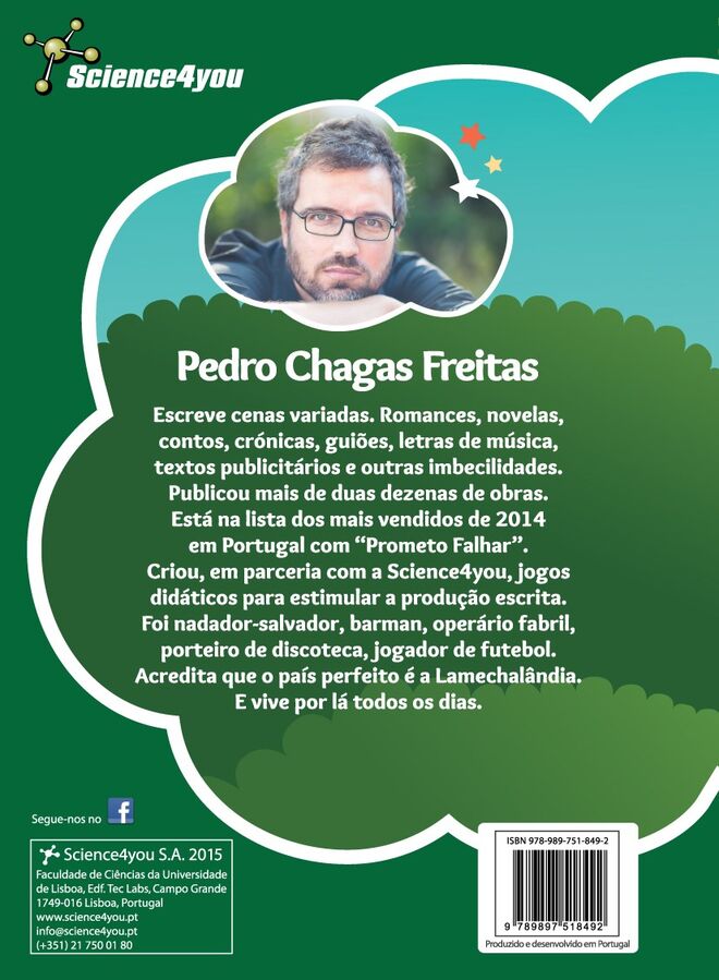Livro S4Y "Imagina Só", de Pedro Chagas Freitas