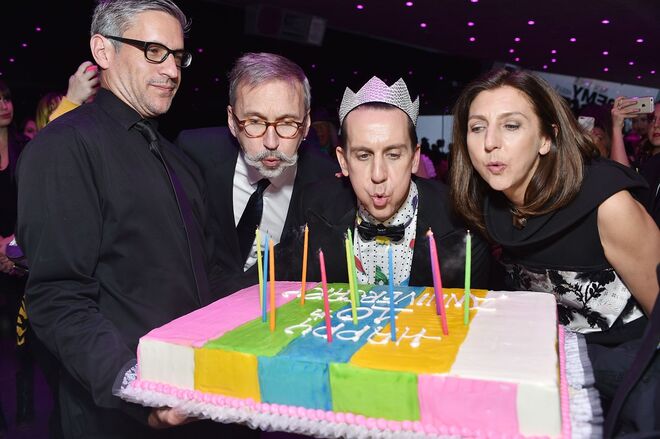 Olivier Cassegrain, Jeremy Scott e Sophie Delafontaine