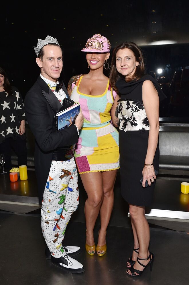 Jeremy Scott, Amber Rose e Sophie Delafontaine