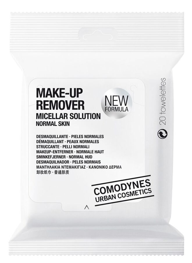 Toalhitas desmaquilhantes, Comodynes, 3.75€