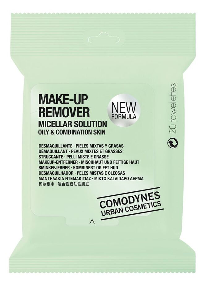 Toalhitas desmaquilhantes, Comodynes, 3.75€