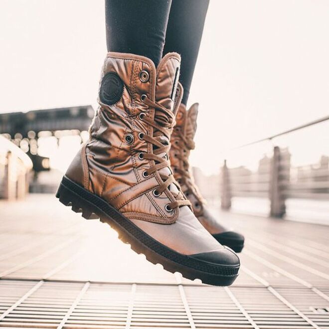 Botas Palladium (preço sob consulta)
