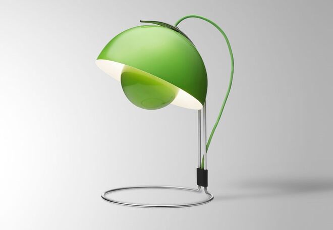 Candeeiro Mesa Flower Pot, Quarto e Sala