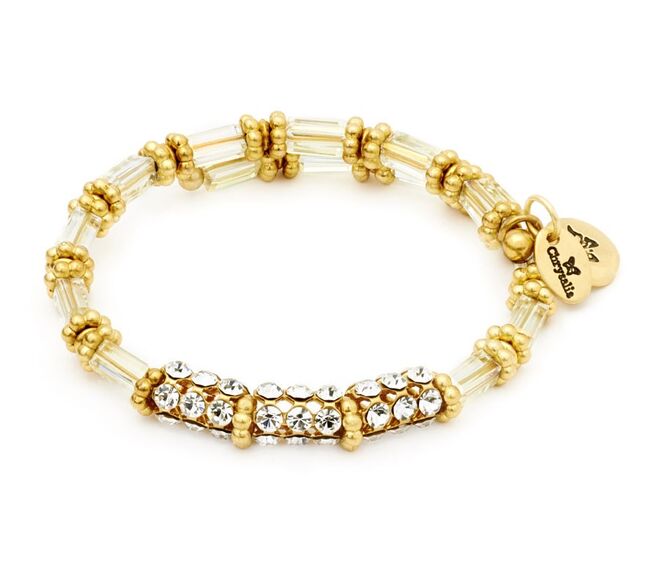 CHRYSALIS Stars Crystal Gold Wrap Bangle, €35