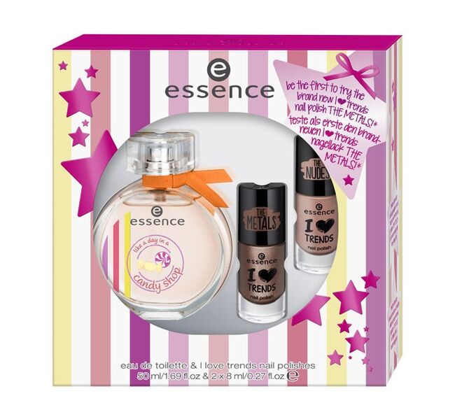 Coffret Essence Like A Day In The CandyShop (preço sob consulta)