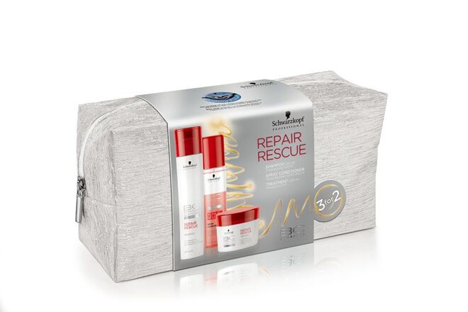 Pack Natal BC Moisture Kick - Terapia de hidratação para cabelos normais, secos ou encaracolados, Schwarzkopf Professional, €33,05