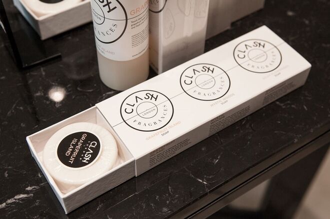 Sabonetes Clash (preço sob consulta)