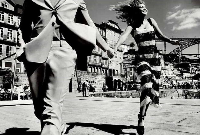 Gigi Hadid e Domhnall Gleeson | Ribeira