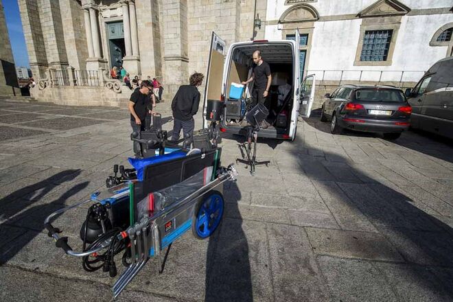 A equipa responsável pela produção