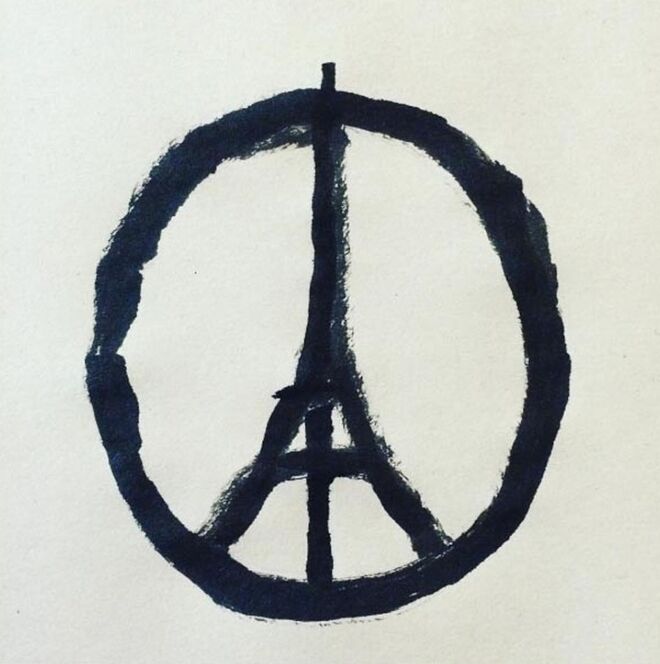 Peace for Paris by Jean Julien