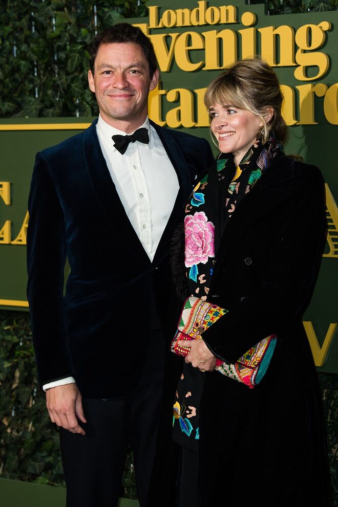 Dominic West e Catherine Fitzgerald