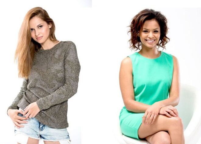 Vera Kolodzig e Cláudia Semedo