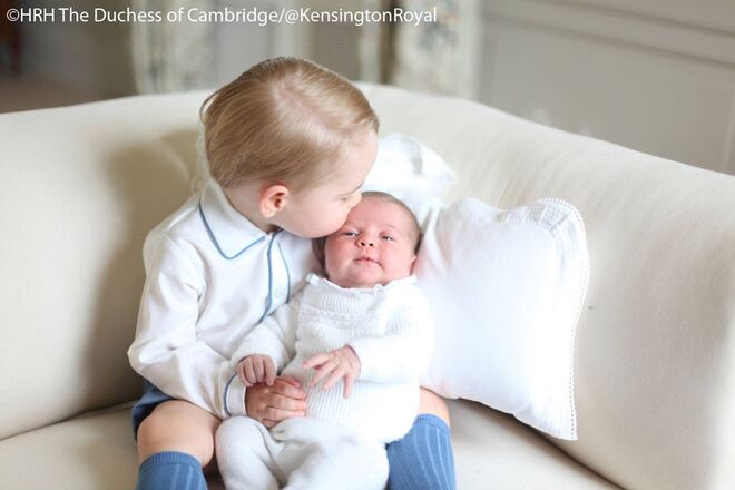 Príncipe George e Princesa Charlotte | Junho 2015