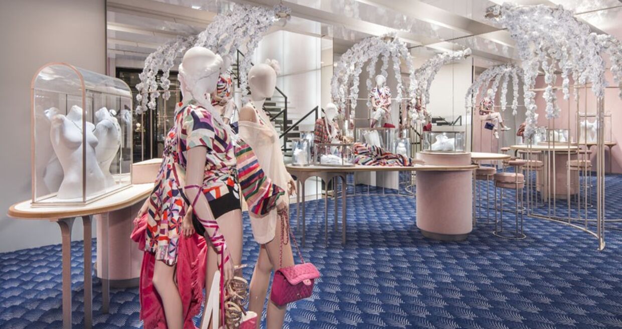 Espaço de Joalharia efémero - Faubourg Saint-Honoré (fotos de Olivier Saillant)