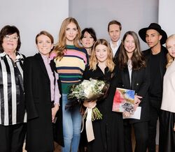 Júri com a vencedora