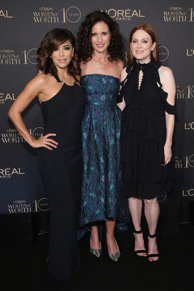  Eva Longoria, Andie MacDowell e Julianne Moore