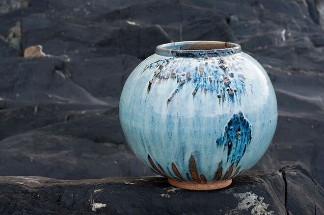 Vaso em cerâmica, Cristina Jorge de Carvalho