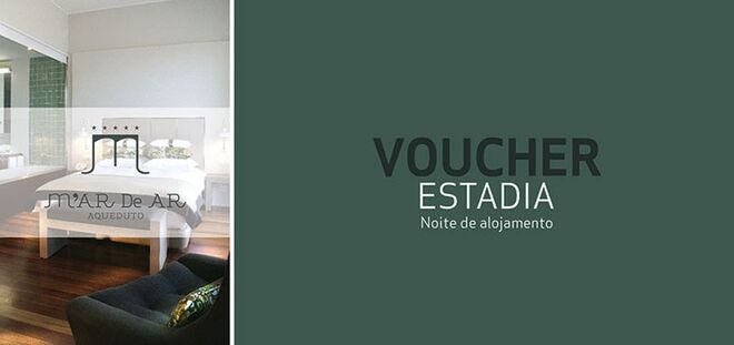 Vouchers M'AR De AR. €136 por quarto, por noite