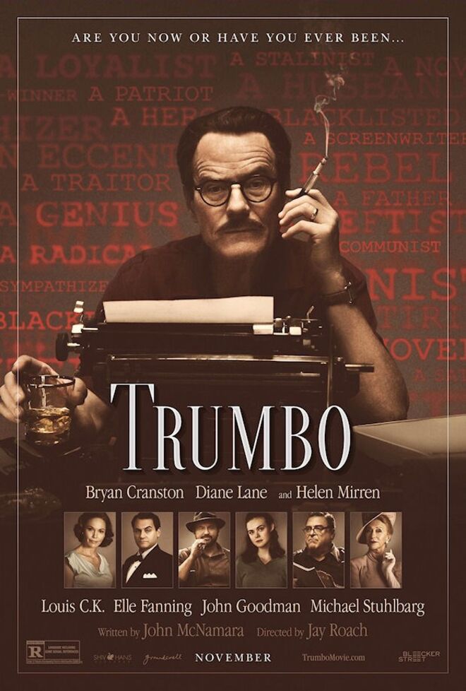 Trumbo: MELHOR ATOR – DRAMA – Bryan Cranston; MELHOR ATRIZ SECUNDÁRIA – Helen Mirren