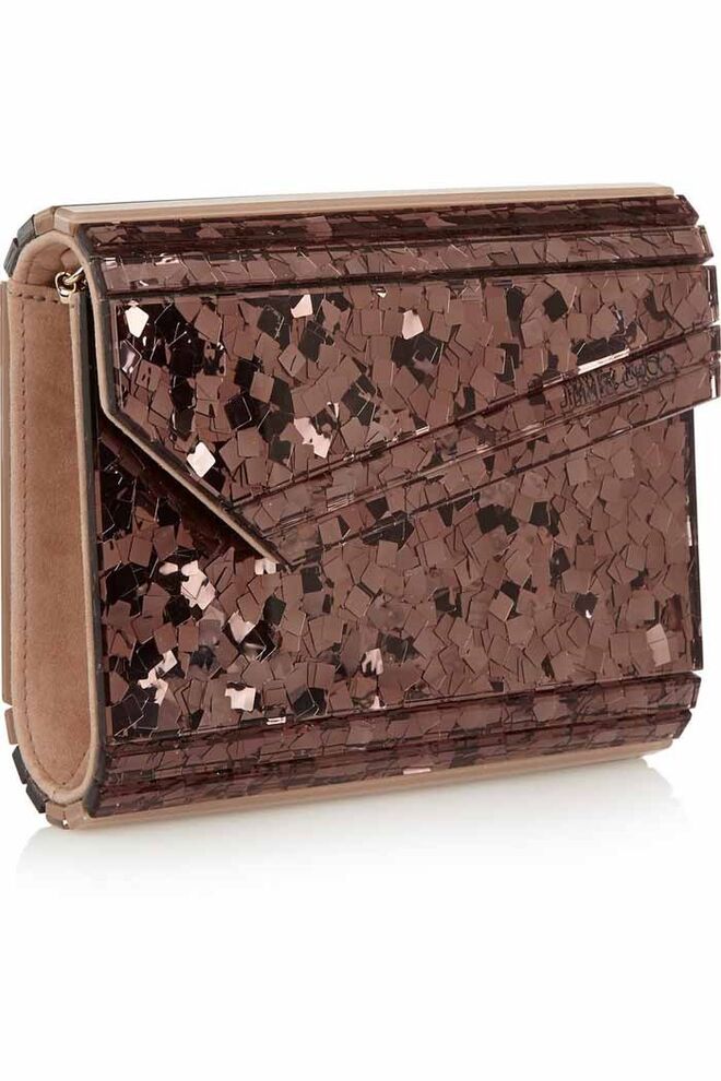 CARTEIRAS&CLUTCHES | Jimmy Choo, 625€, em www.net-a-porter.com 