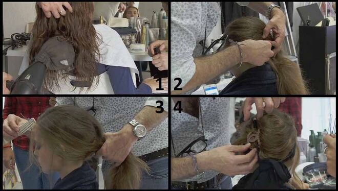 LOOK 1 | Cabelos | Siga os passos descritos abaixo.