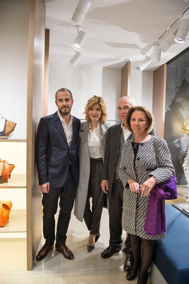 Joaquim Fernandes, Raquel Strada e Joaquim e Filomena Fernandes