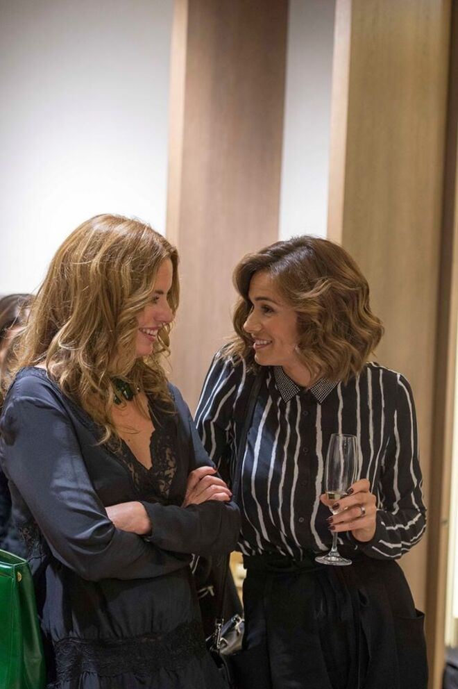 Bárbara Guimarães e Cláudia Vieira