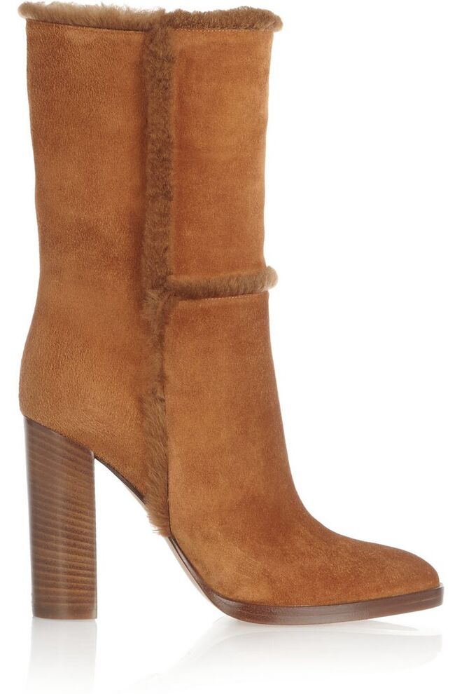 Botins em camurça, €795, Gianvito Rossi