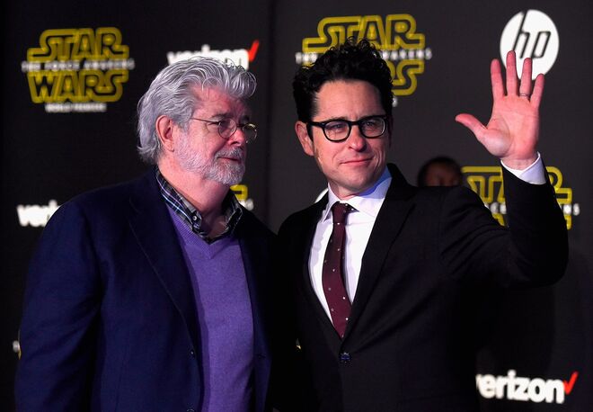 George Lucas e J.J. Abrams
