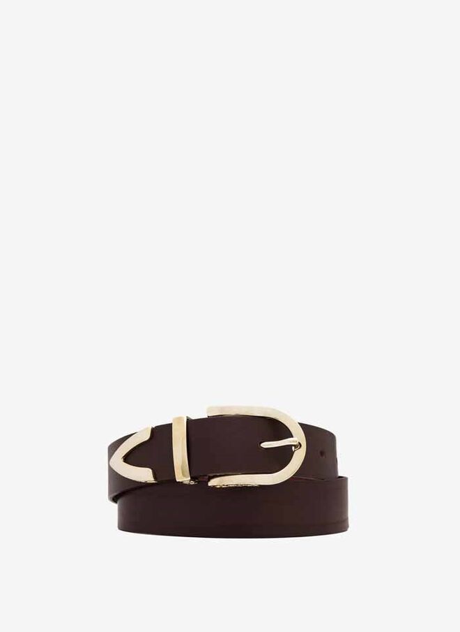 LACE UP | Cinto em pele, €49, Uterqüe