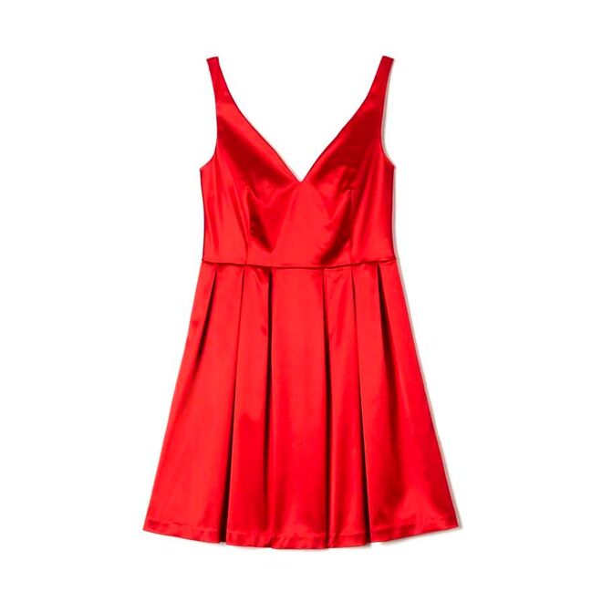 LADY LIKE | Vestido em seda, €69,95, Benetton